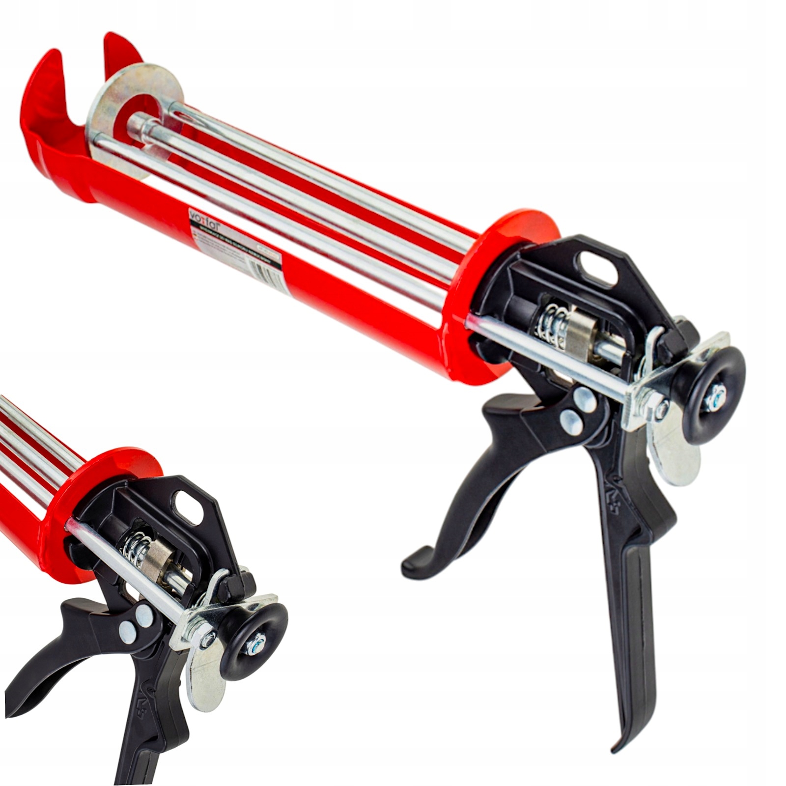 Pistole na silikon, silný vytlačovač na silikon, lepidlo a akryl, 300 ml