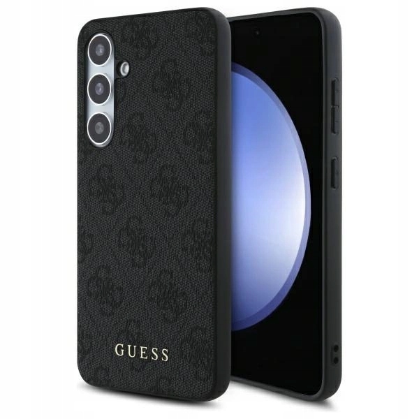 Pouzdro Guess GUHCS24FEG4GFGR S24 Fe S721 šedá/šedá hardcase 4G Metal