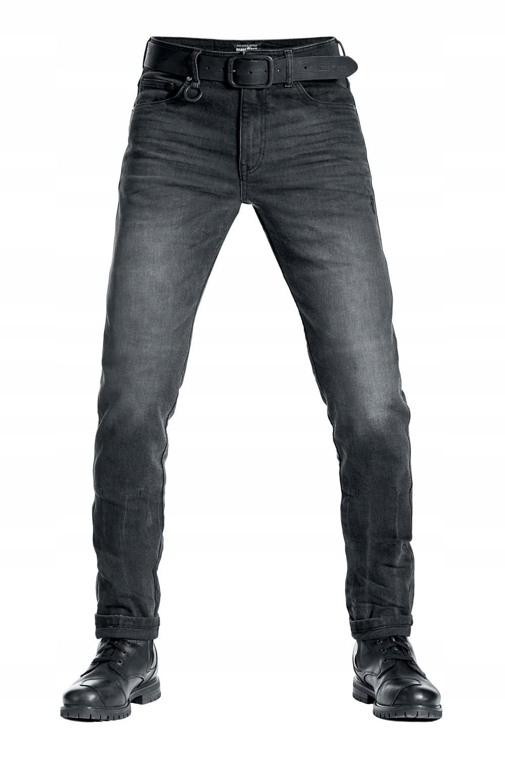 Pando Moto Robby Slim W32-L36 čierne nohavice