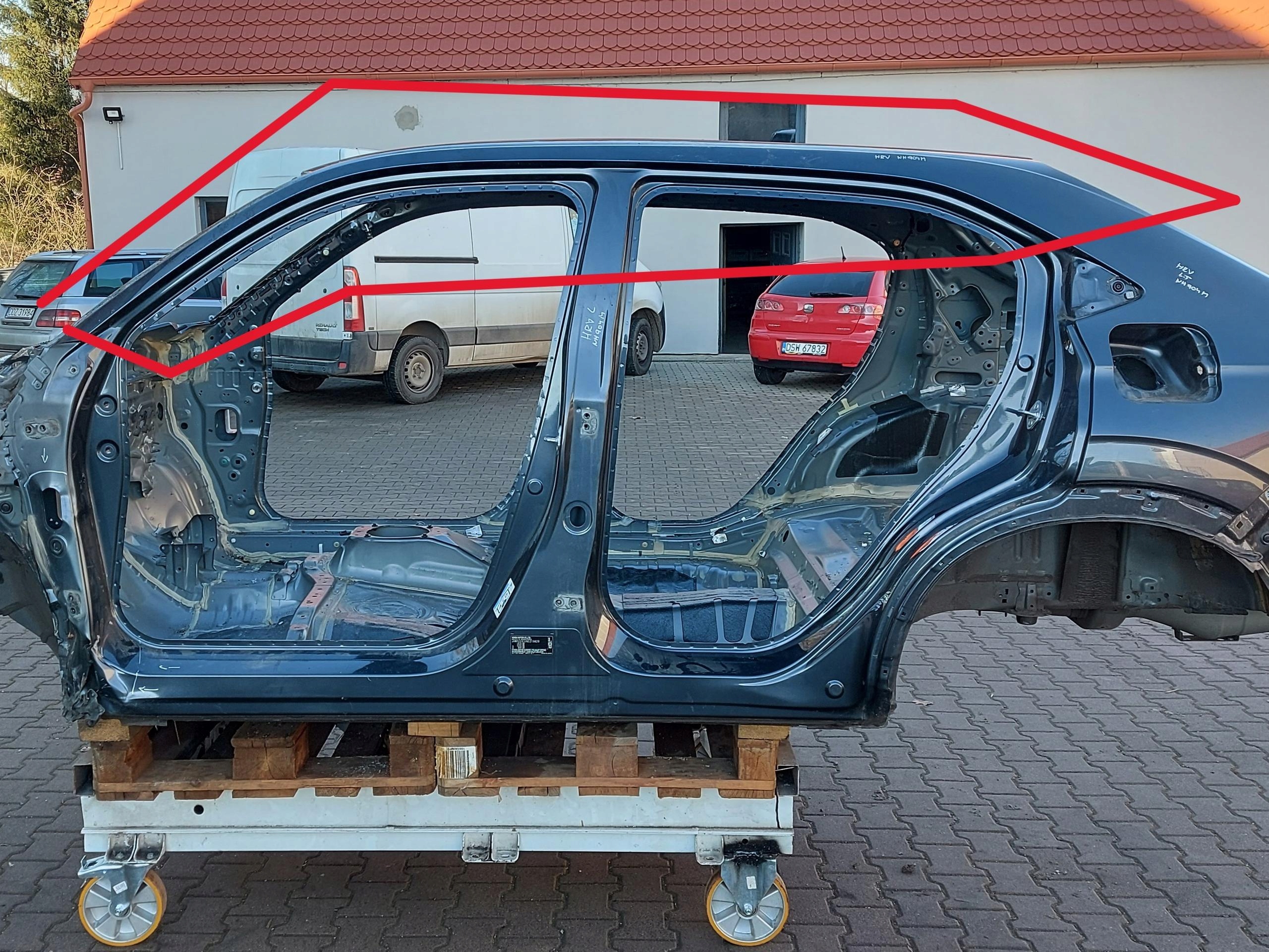 Honda HR-V III eHEV, 2022r. dach grau NH904M