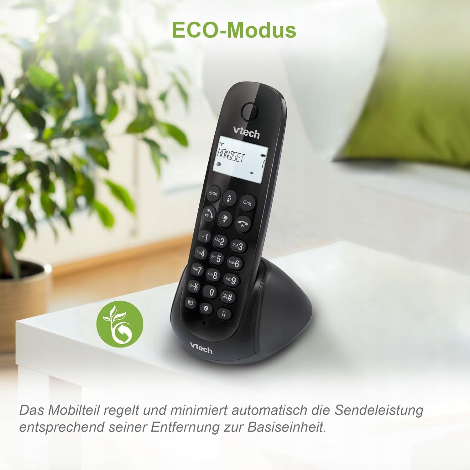 Telefon bezprzewodowy STACJONARNY VTech CS1401 DECT GŁOŚNOMÓWIĄCY ECO Nazwa i identyfikacja dzwoniącego Tak