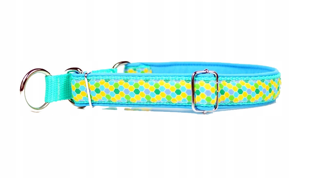 

mocna Obroża ribbonki,regulacja do 60cm, mix Wzory