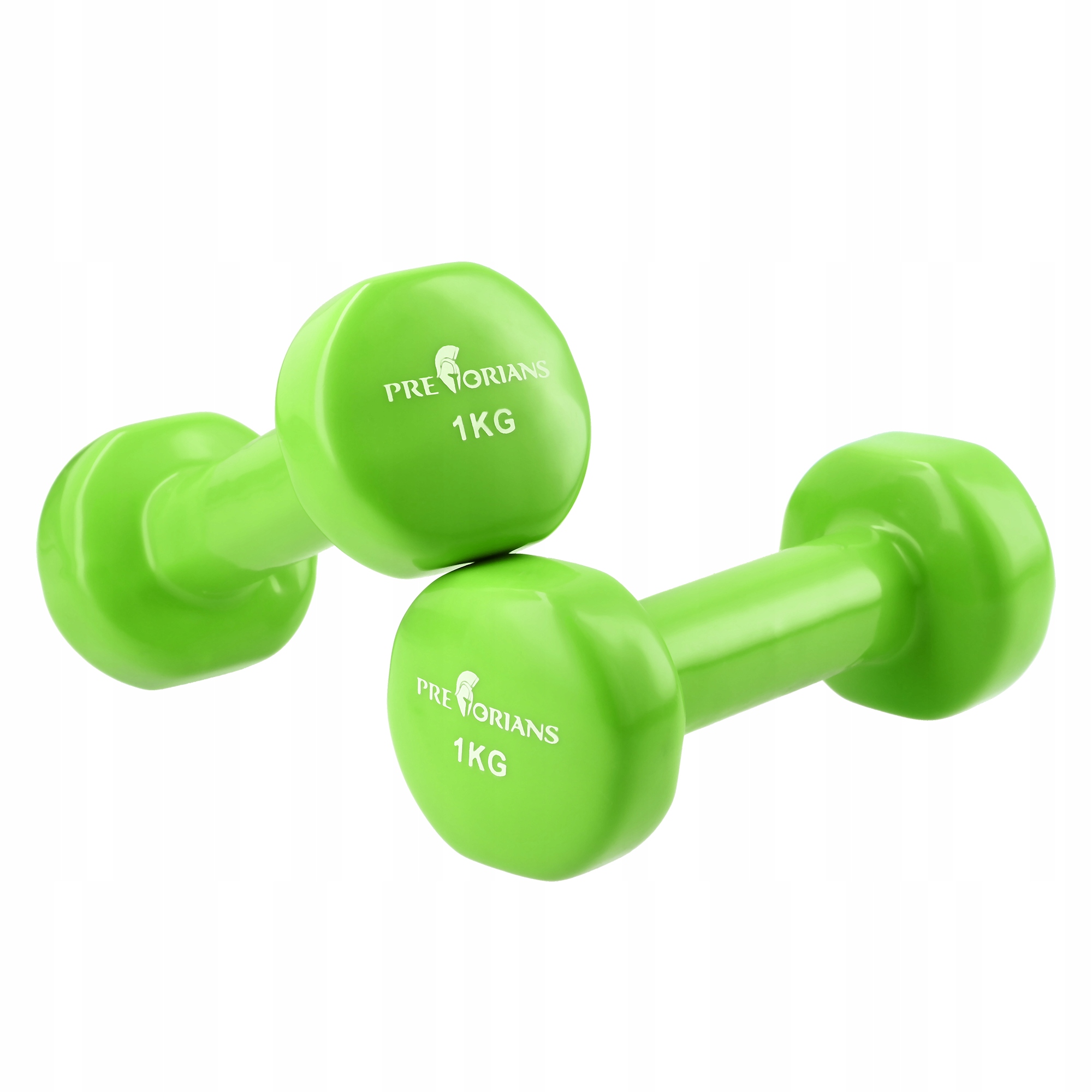 HANTLE ŻELIWNE HANTELKI WINYLOWE DO ĆWICZEŃ CIĘŻARKI ZESTAW 2x1 kg EAN (GTIN) 5903657316324