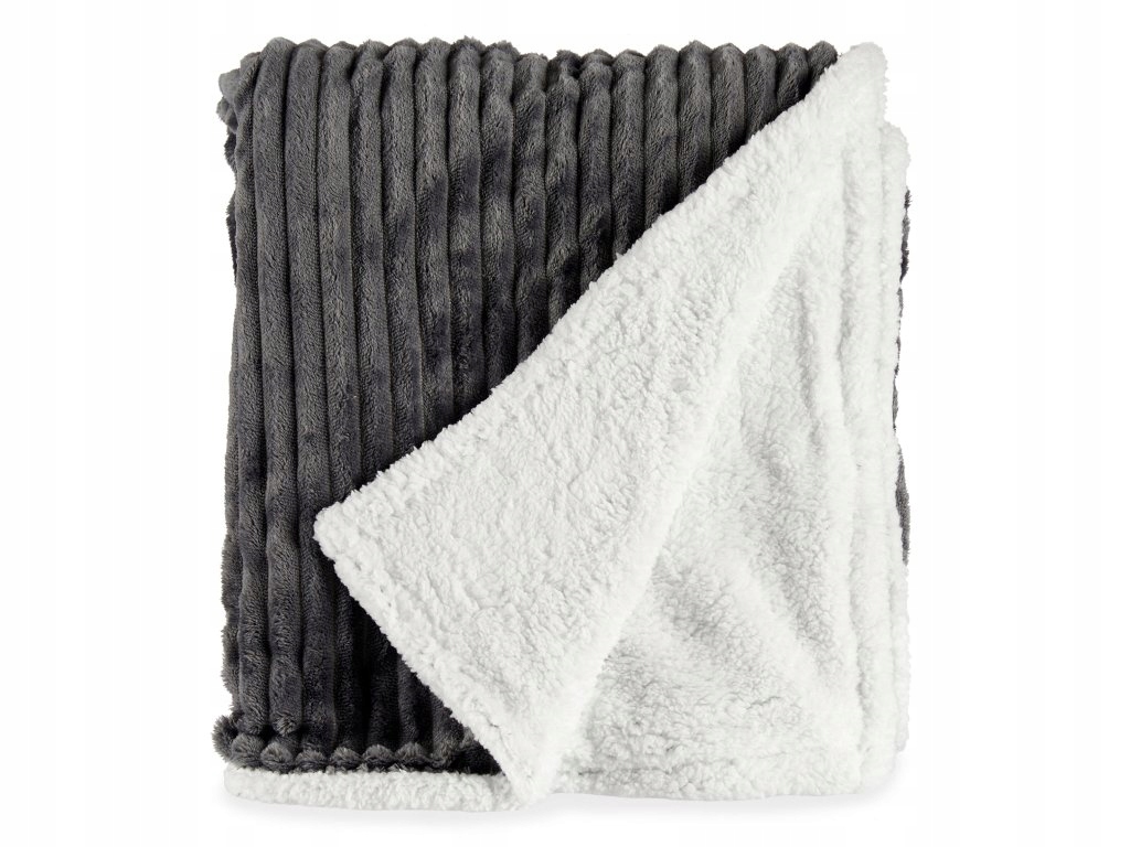 Zimní deka Pana, 150 x 200 cm, antracitová