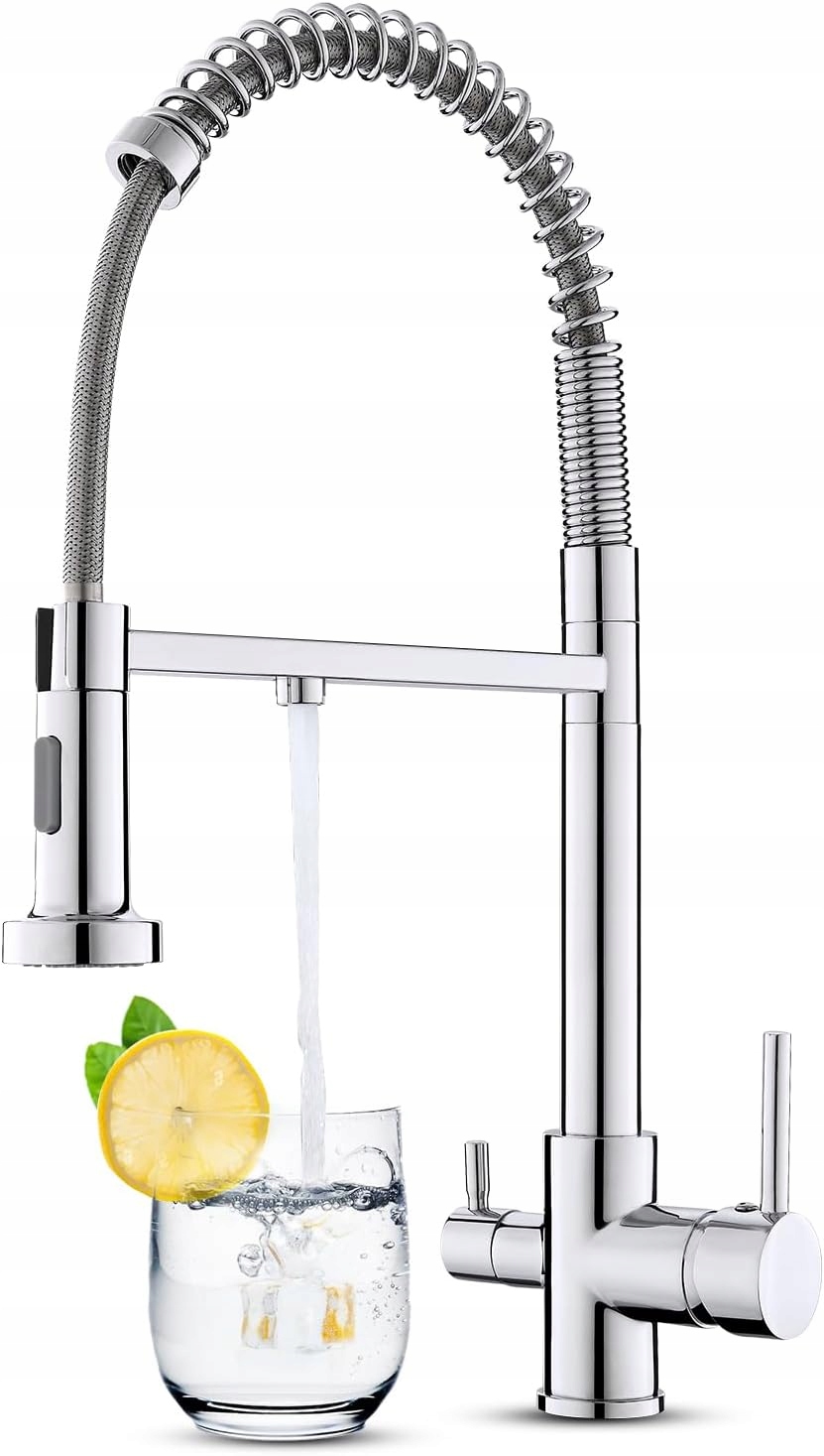 Stojanková kuchynská batéria Keokbon 8057C strieborná