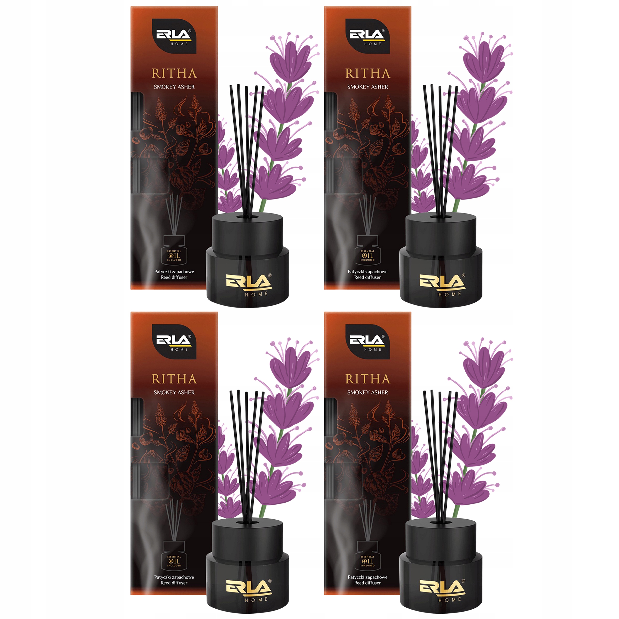 Levně Vonné tyčinky Paczula tyčinky vůně do domácnosti osvěžovač x4 K2