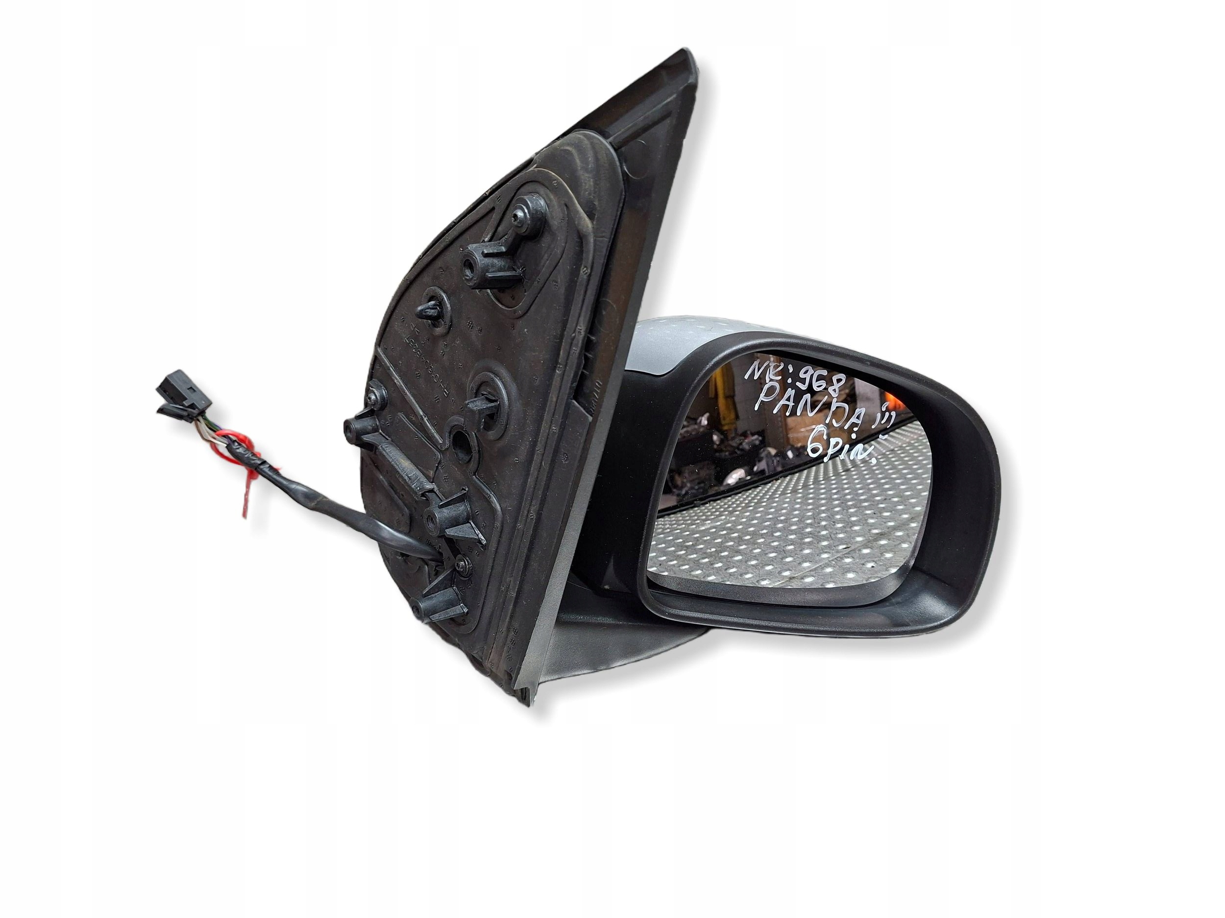 mirror exterior right 6 PIN FIAT PANDA III 2012
