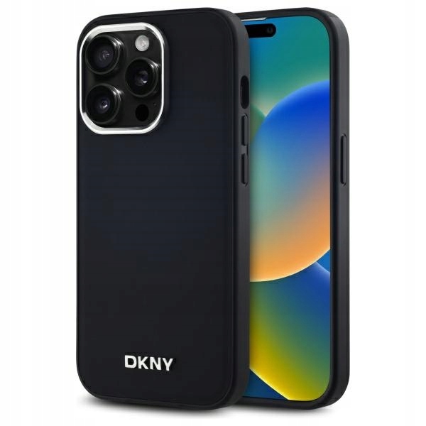 Pouzdro Dkny DKHMP14LPSCMCLK pro iPhone 14 Pro 6.1" černé/černé pevné pouzdro bez potisku
