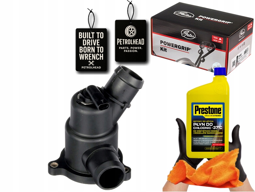 Termostat Mercedes-benz 1.8 2.2 Gates Gates #Petrolhead Pro+ Kit5