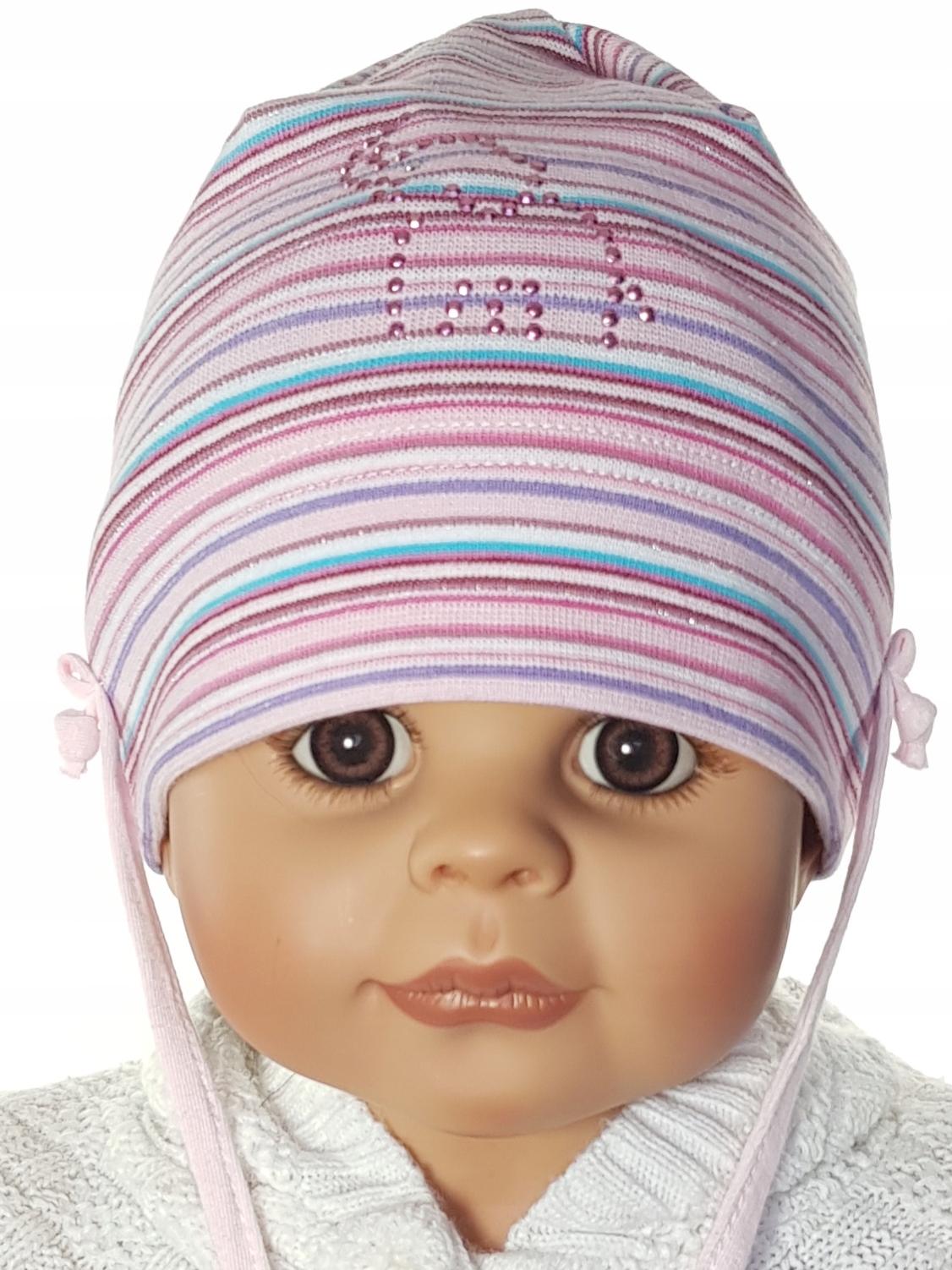 

Uniwersalna Polska Czapka Smerfetka 1-10LAT 5KOLOR