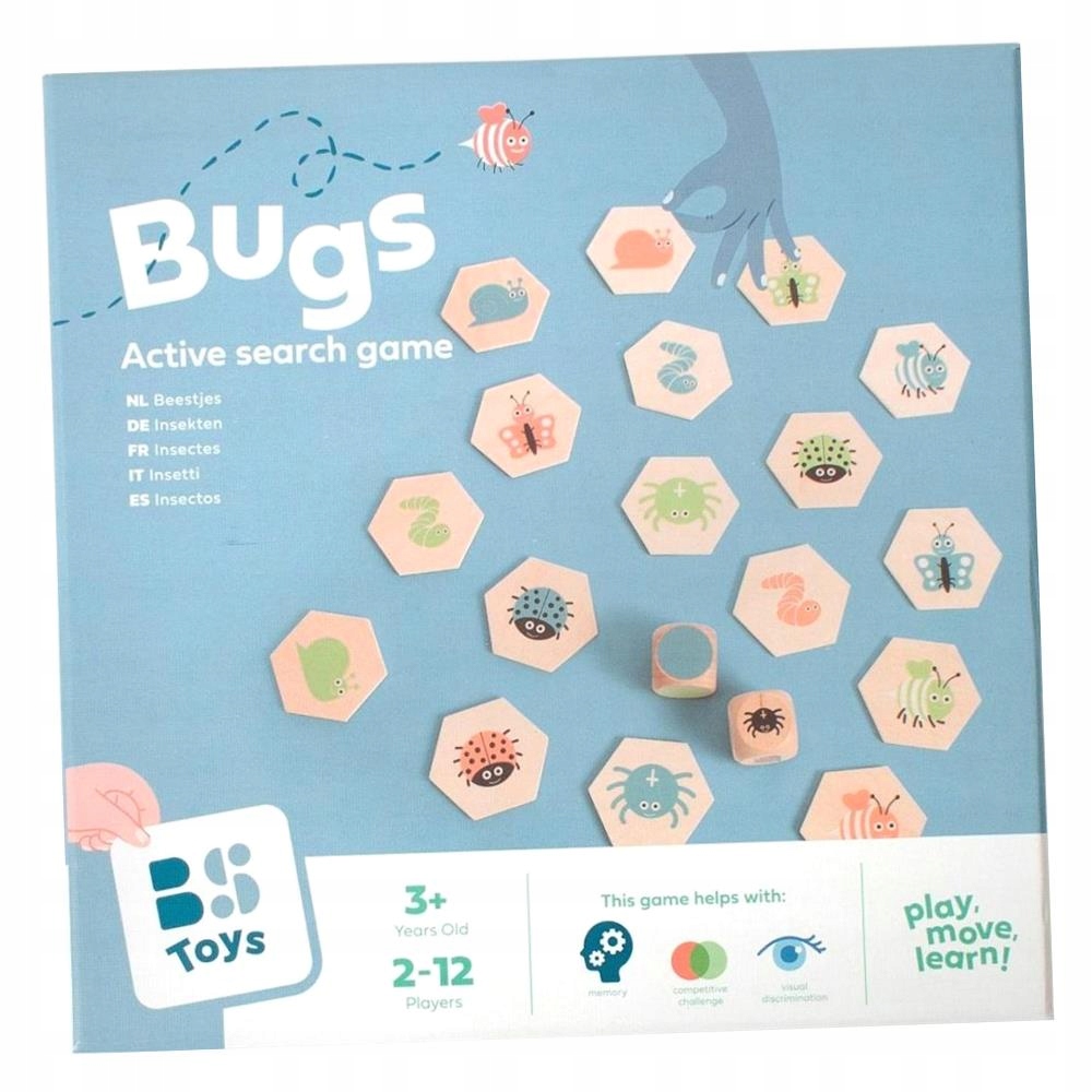 Znajdź Robaczka Memo 4W1