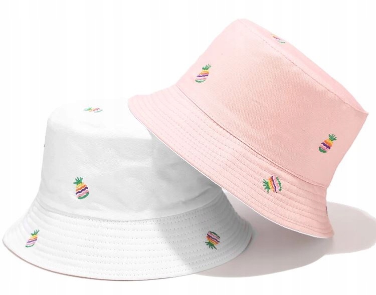 

Kapelusz Bucket Hat Dwustronny * Różne Kolory *