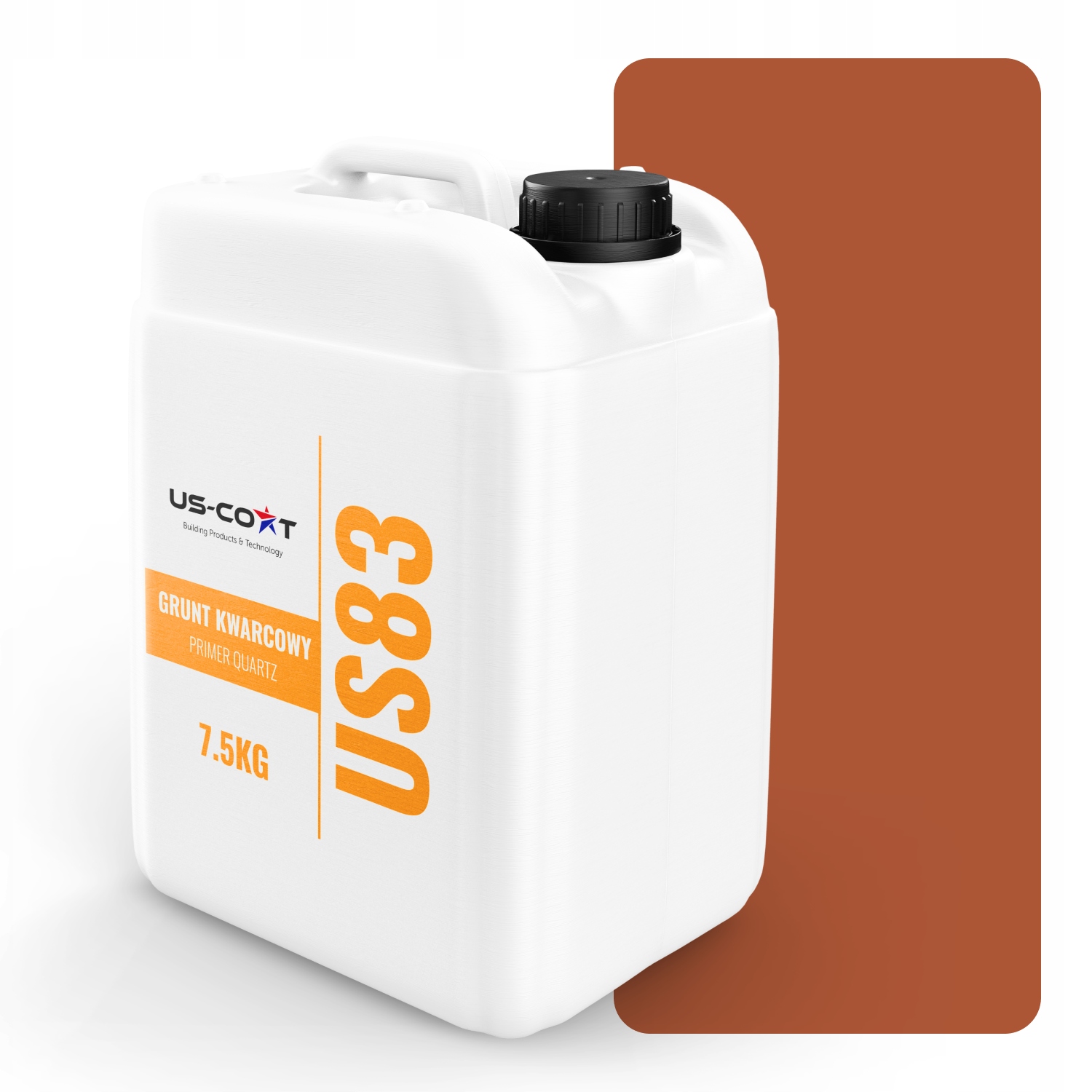 Křemenný Podklad Pod Architektonický Beton, Barva Rezavá F336 7,5 Kg