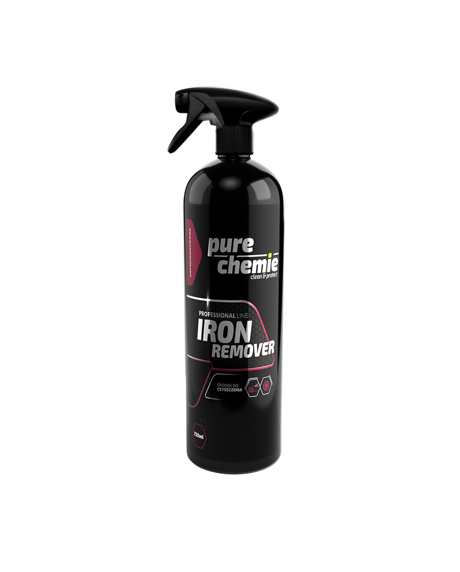 Pure Chemie Iron Remover 750ml – usuwanie opiłków z felg i lakieru