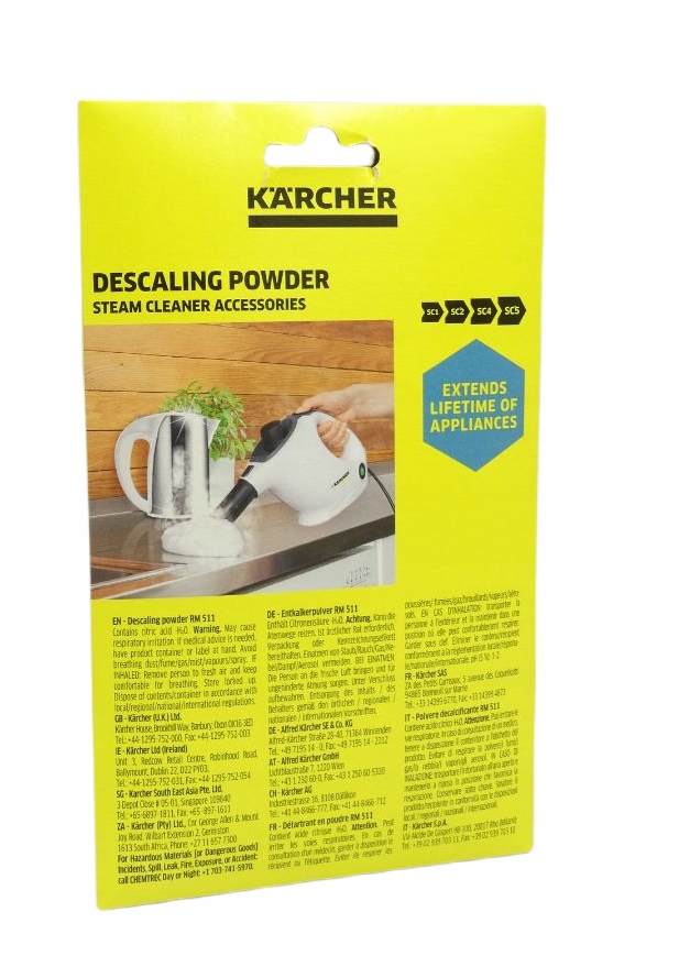 

Karcher Rm 511 odkamieniacz w proszku 6x17 g