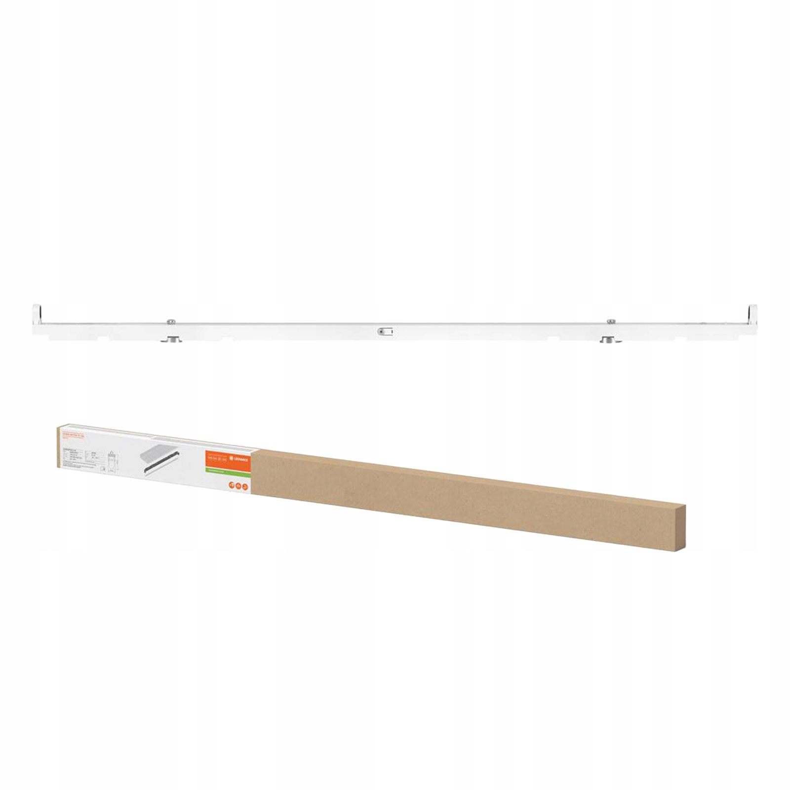 Panel Lineárna lišta G5 na omietku Biela 116.8x2.5 cm Priemyselná