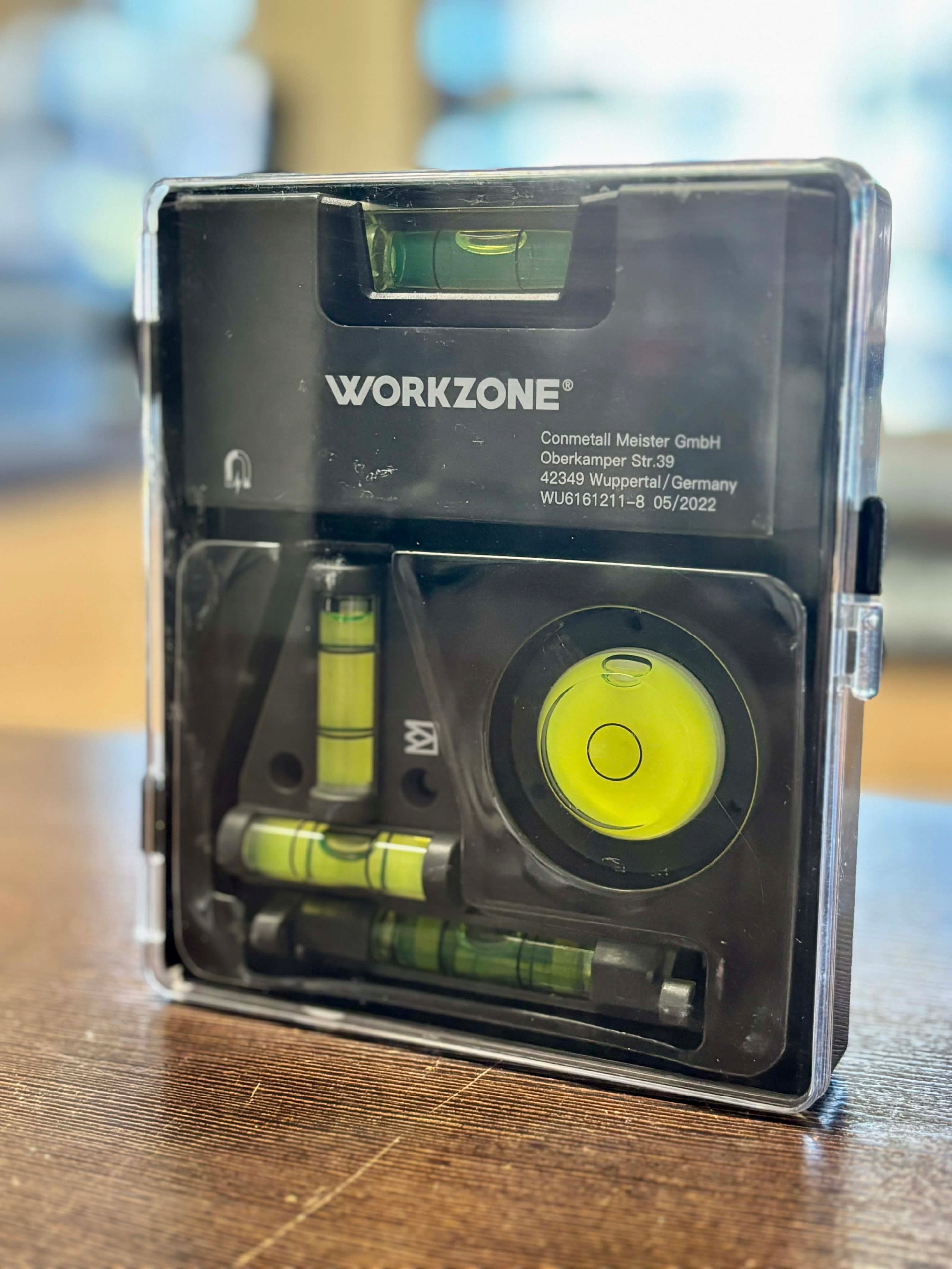 WORKZONE НАБОР СПИРТОВЫХ УРОВНЕЙ 4ШТ