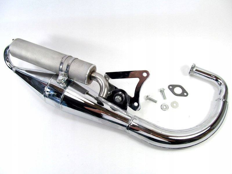 PF100750003 - Мінареллі хром глушник стоячи MBK Target Active