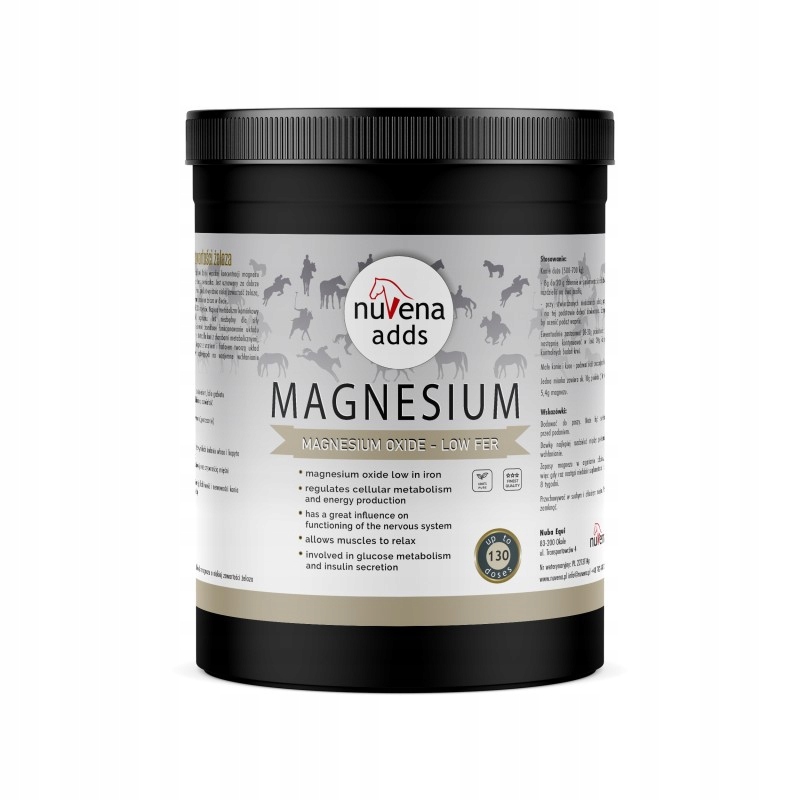 NuVena Magnesium Low Fer 2000g magnez dla koni