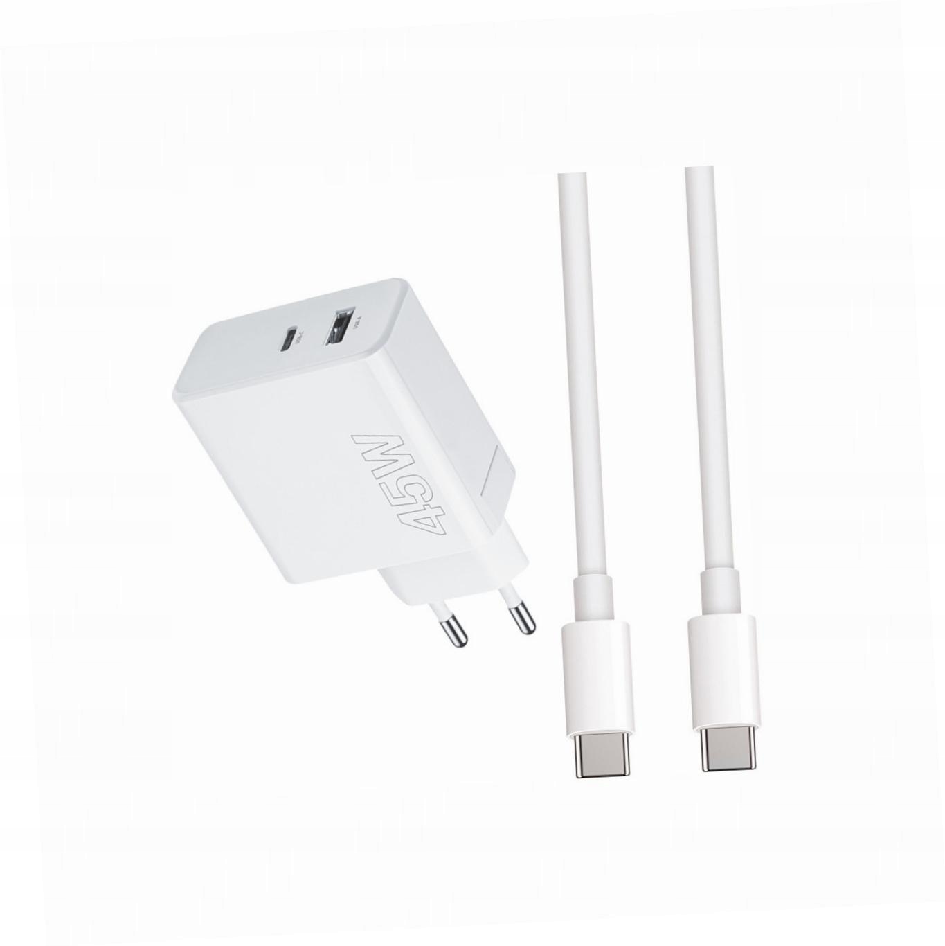 Szybka ładowarka 45W z długim kablem 2m do Samsung Galaxy S21 5G 128GB