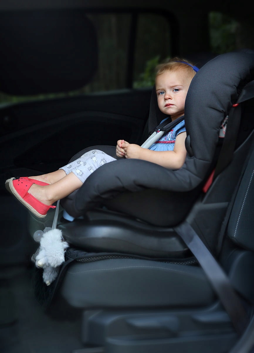 TULOKO Car Seat Protector Mata ochronna Kolor czerń