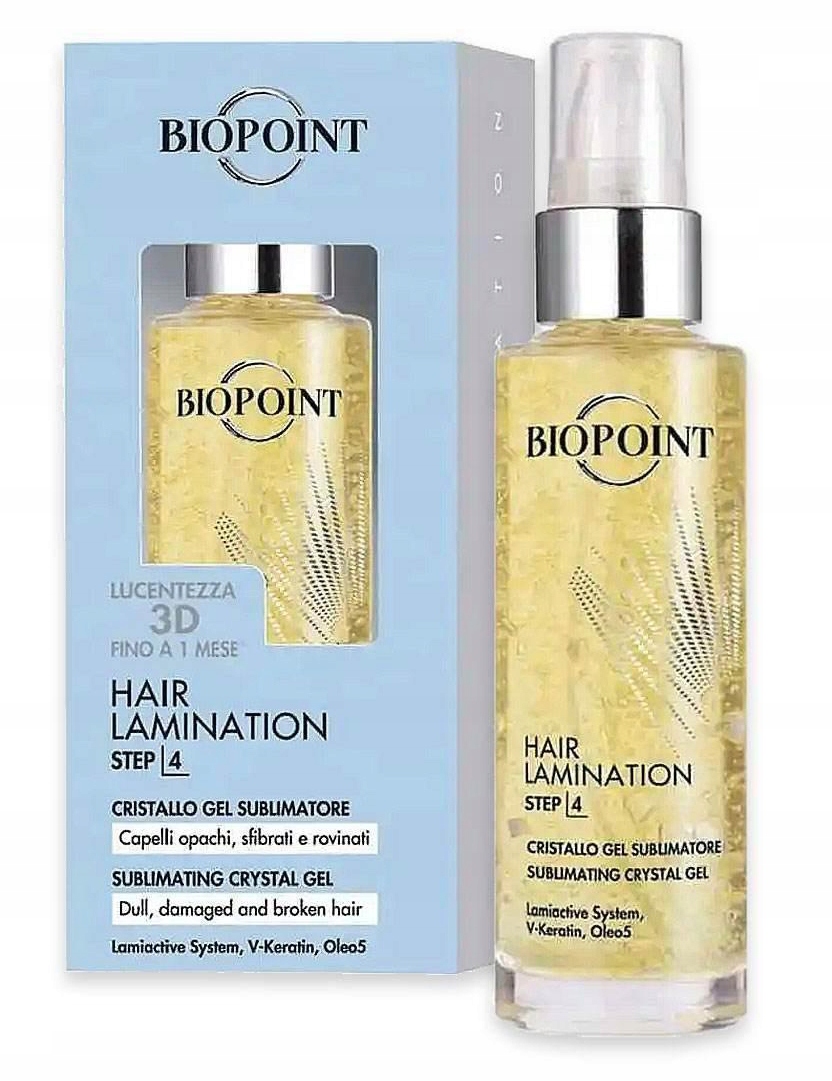 BIOPOINT Hair Lamination Żel do laminacji włosów, 50ml