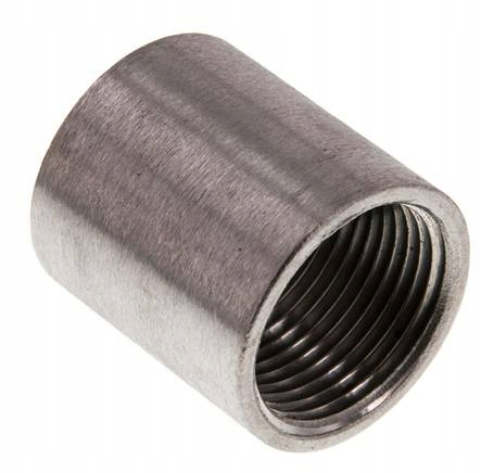 Mufa kulatá Rp 2"- Rp 2" 16 bar nerezová ocel