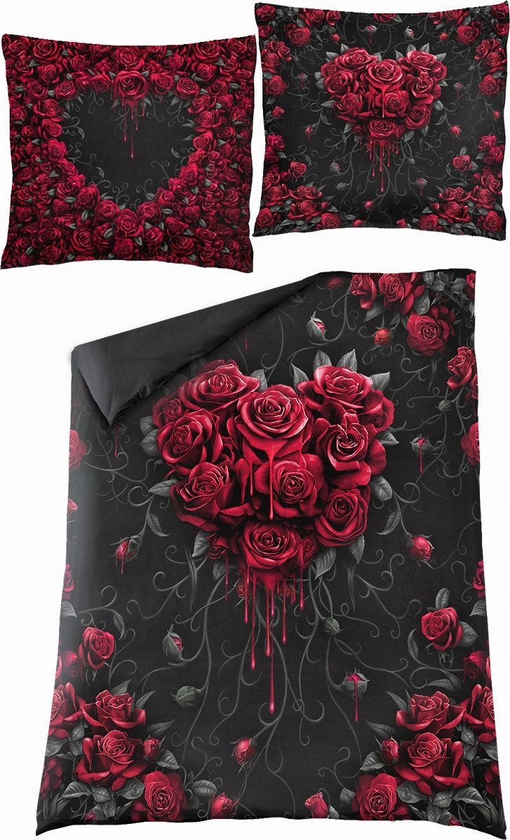 Jednolôžko Bleeding Heart (200x135) Špirálové Posteľná Bielizeň