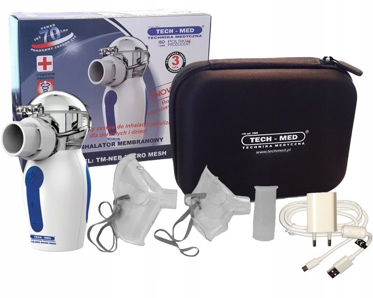 

Nebulizator inhalator Membranowy Tm-neb Micromesh