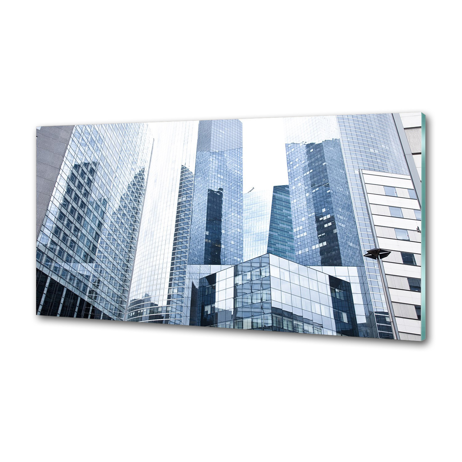 Panel do kuchyne Mrakodrapy 100x50 cm Lepidlo
