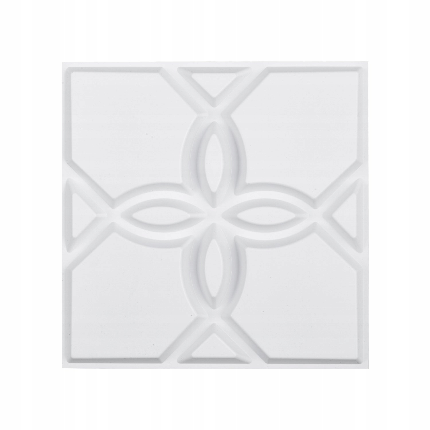 3D nástěnné panely Bílé květy 2.97 m²