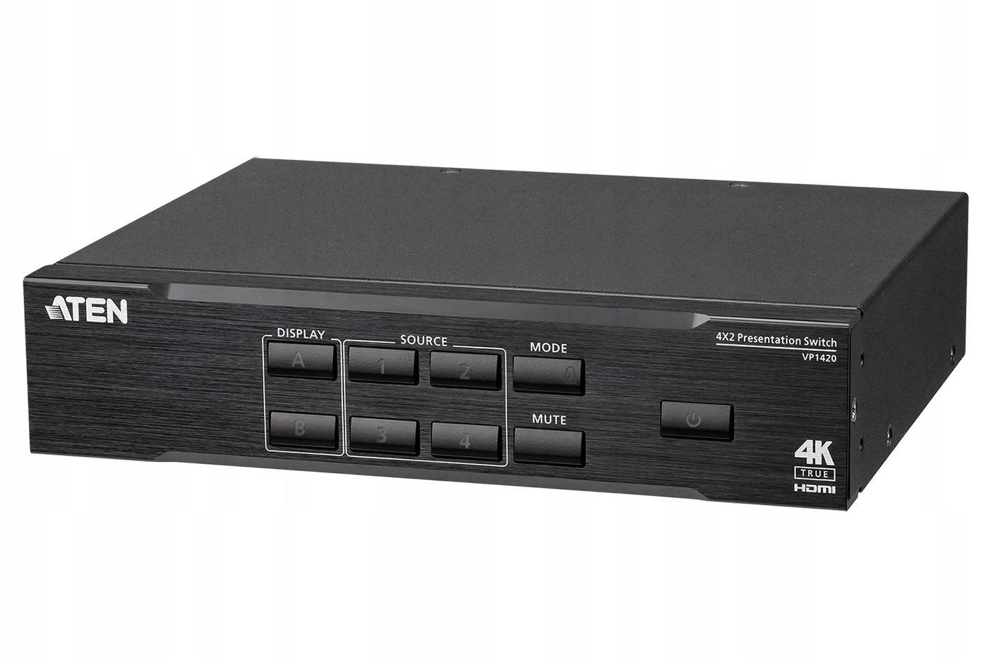Aten Přepínač 3x Hdmi 1x Vga 4x2, 4K@60Hz,scaler,audio (de)embeding(VP1420)