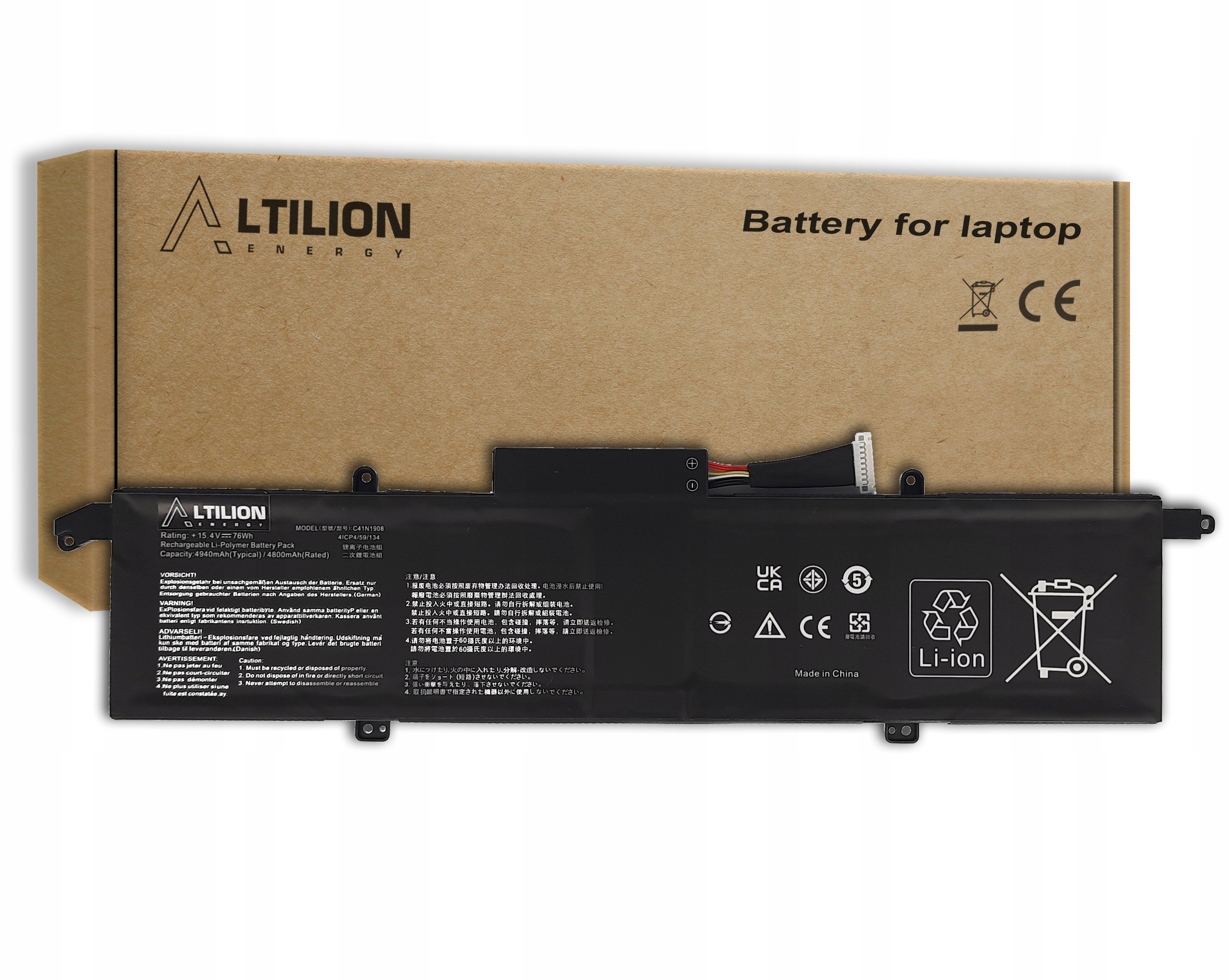 Bateria Altilion Energy C41N1908 kompatybilna z Asus