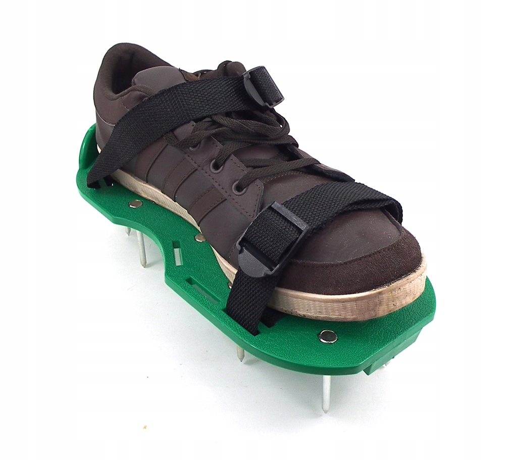 AREATOR TRAWY TRAWNIKOWY AERATOR BUTY Z KOLCAMI Zasilanie ręczne
