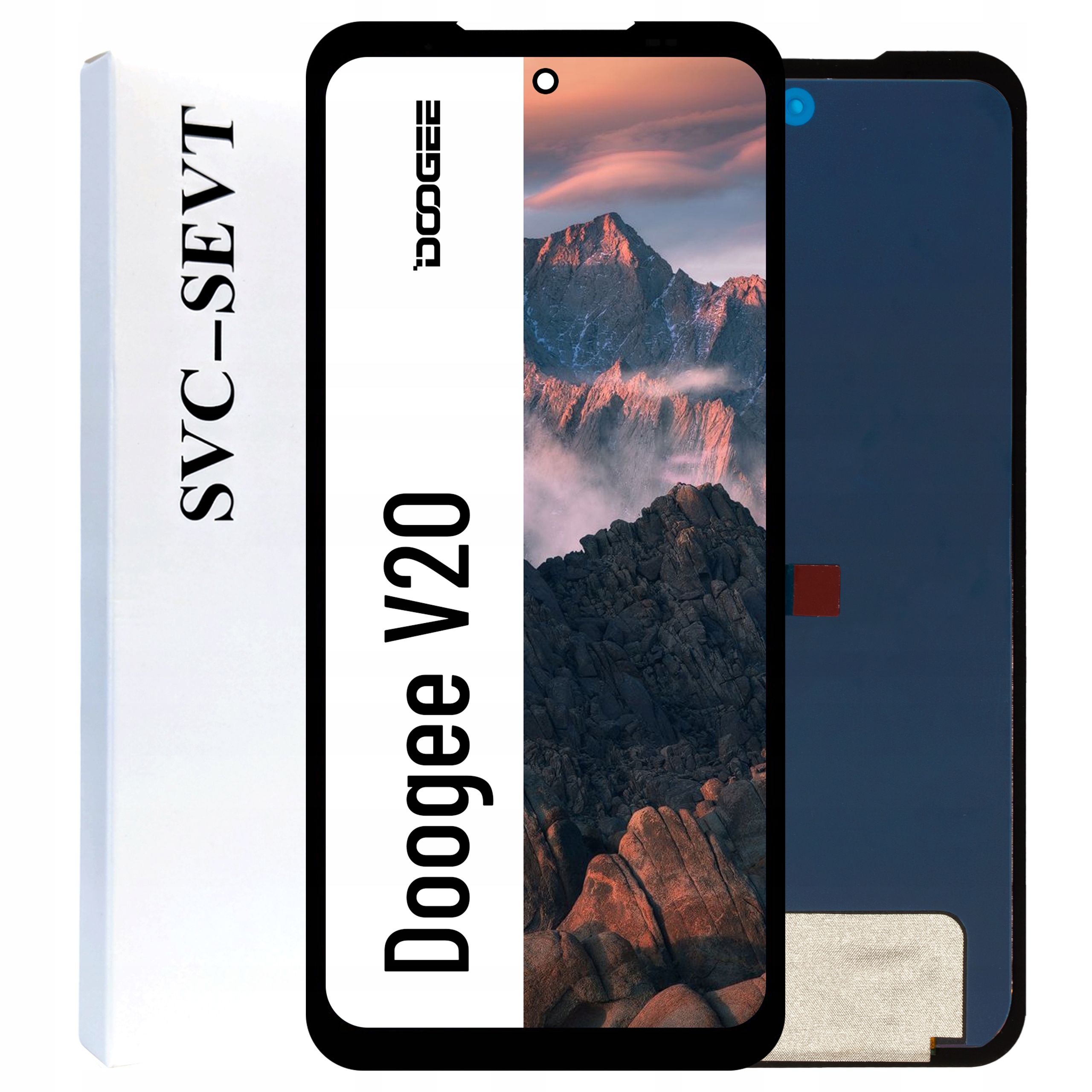 LCD displej pro Doogee V20 Oled displej Originál Zila