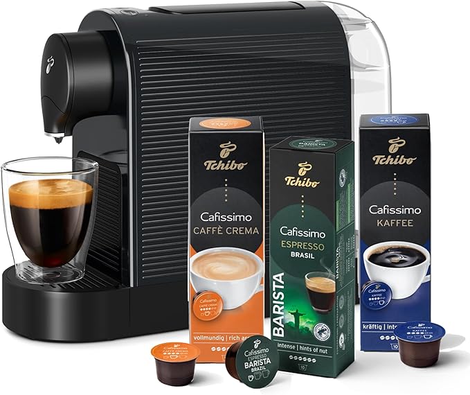 Ekspres Kapsułkowy Tchibo Cafissimo Pure Plus 30 kapsułek mix