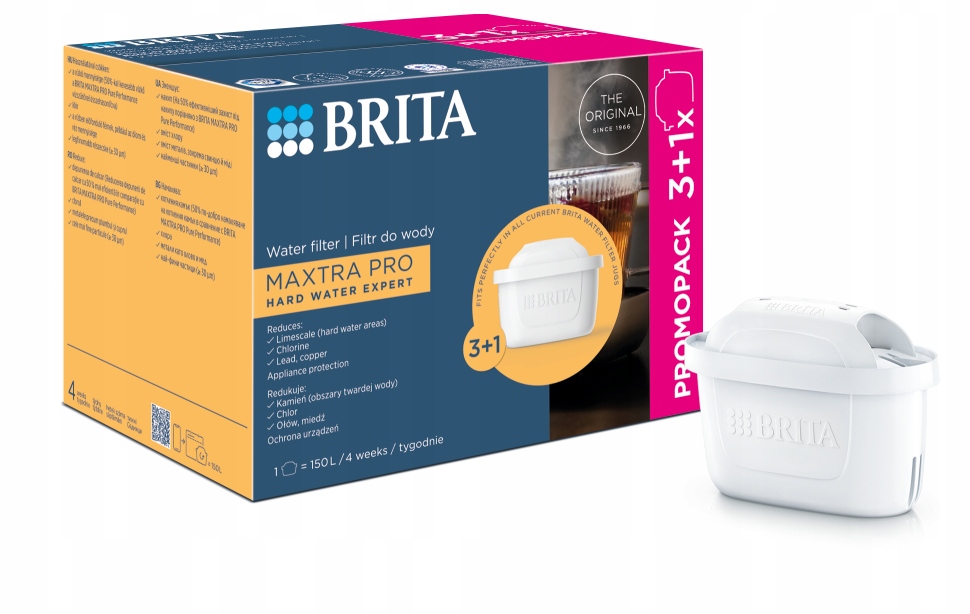 Wkład Brita Maxtra Plus Hard Water Expert 3+1