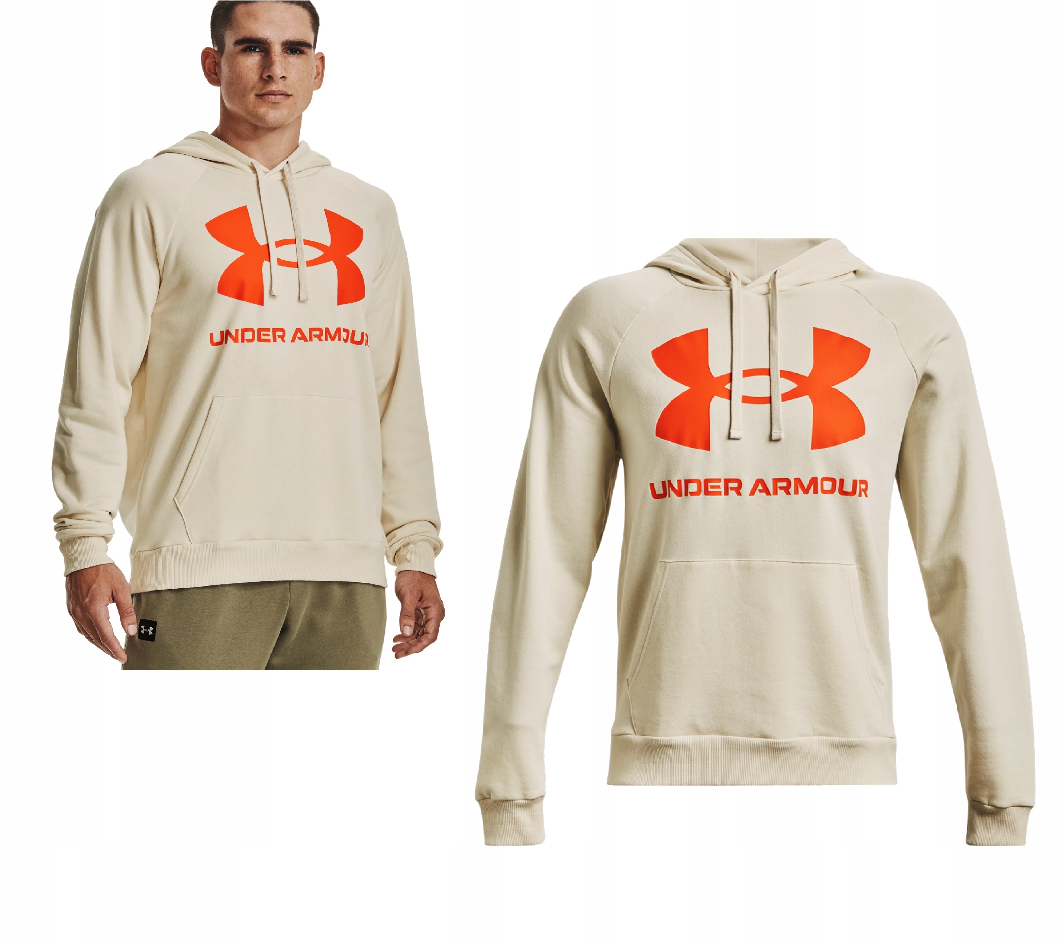 Pánská Sportovní Mikina Under Armour Rival Fleece Big Logo Hd 3XL 279 3XL