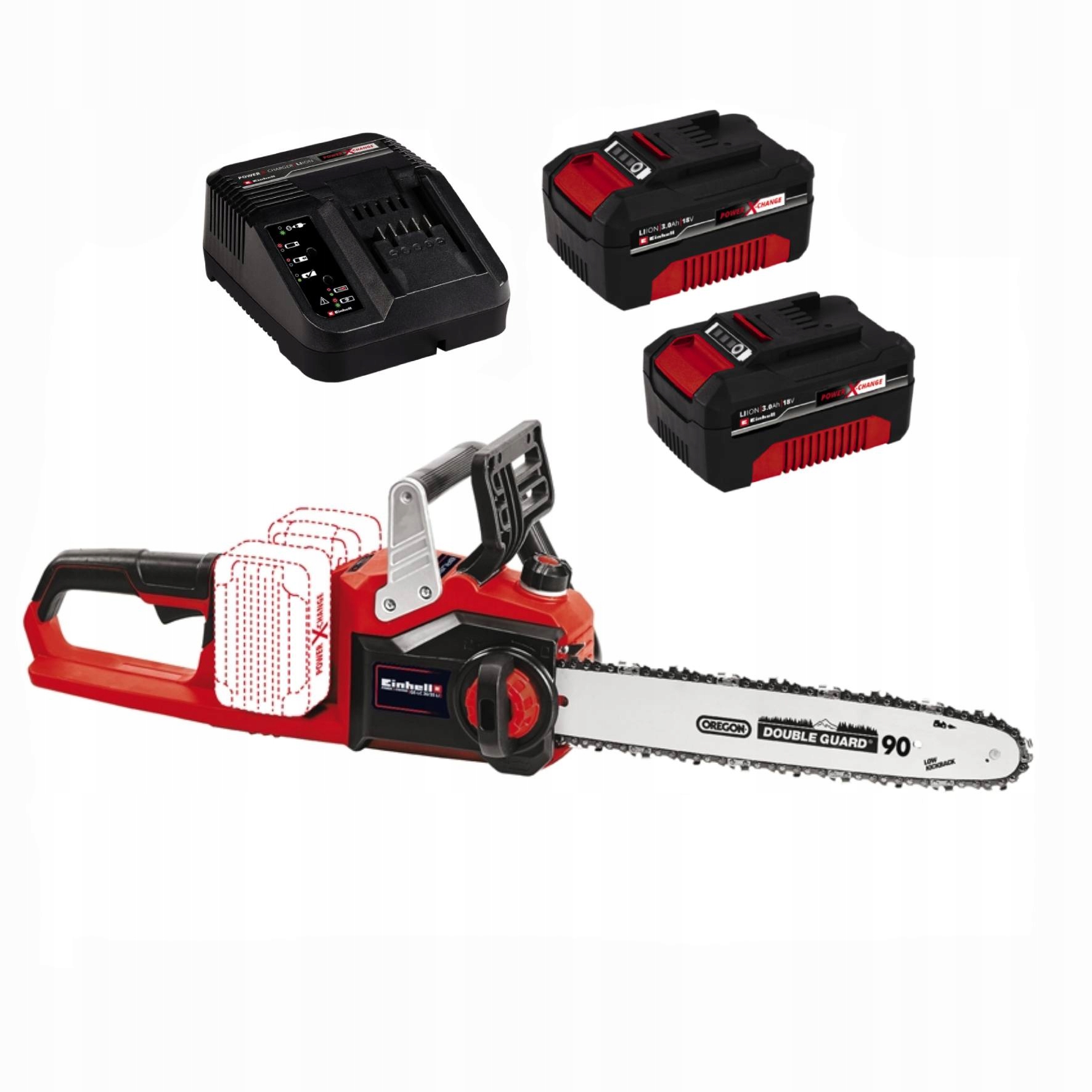 

Piła Łańcuchowa Aku Ge-lc 36/35 Li (2x3,0 Ah Zs)