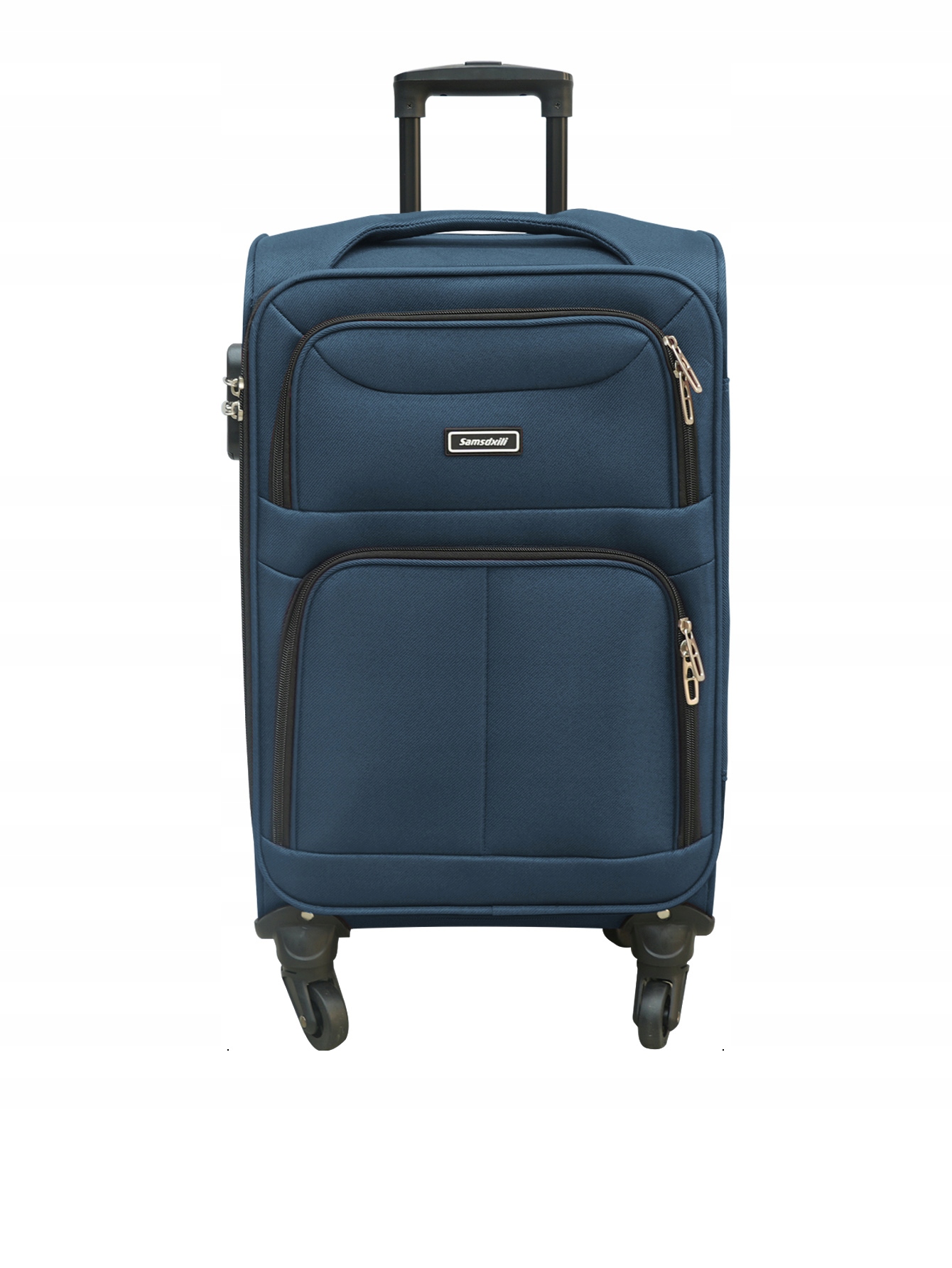 Kufr z tkaniny Oxford, 67*38*27 cm, modrý, 24 kusů