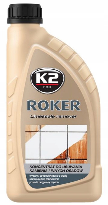 

K2 Roker Odkamieniacz Usuwa Osad Rdzę Kamień 1L