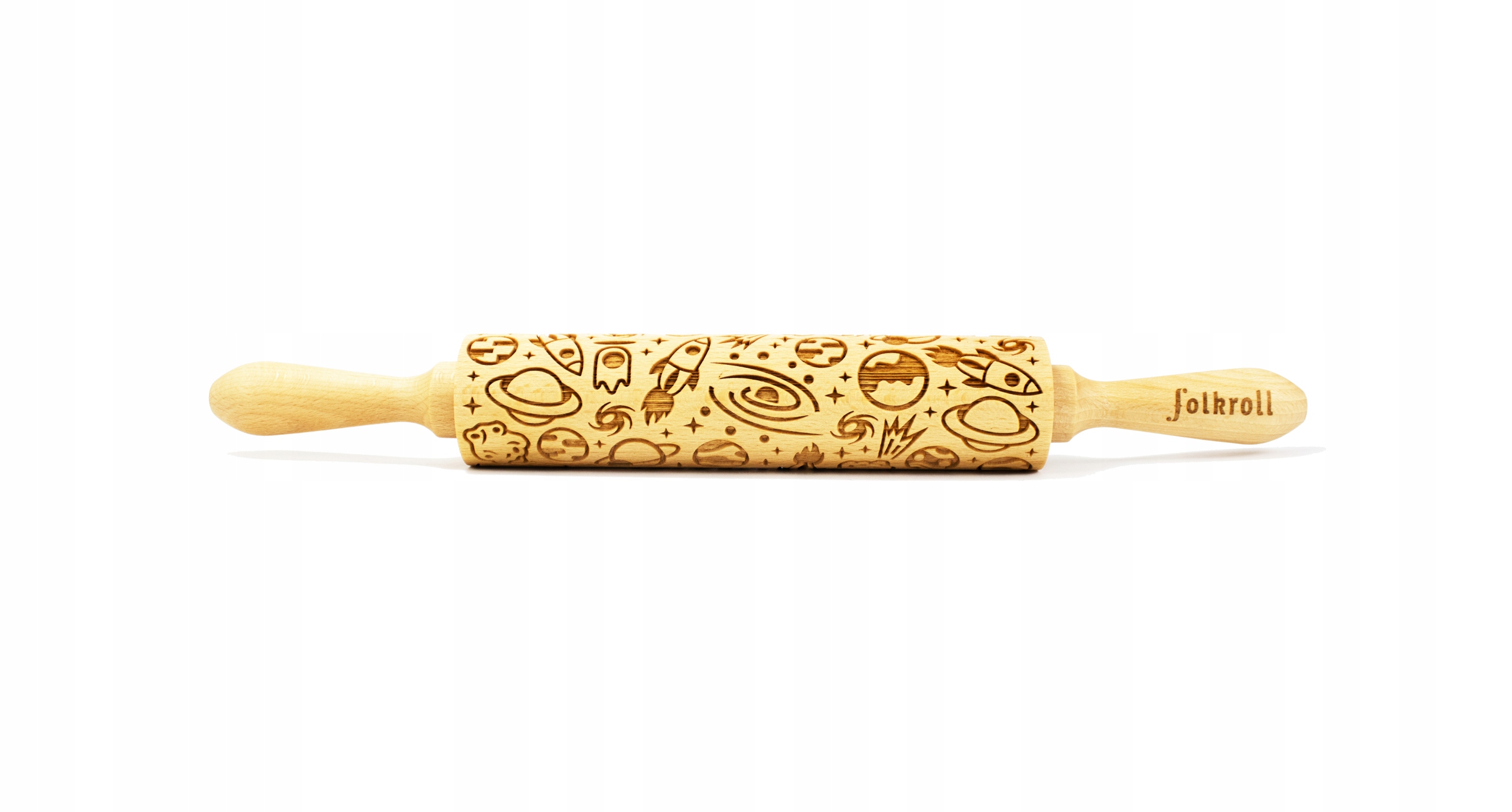 Wałek grawerowany KOSMOS, średni