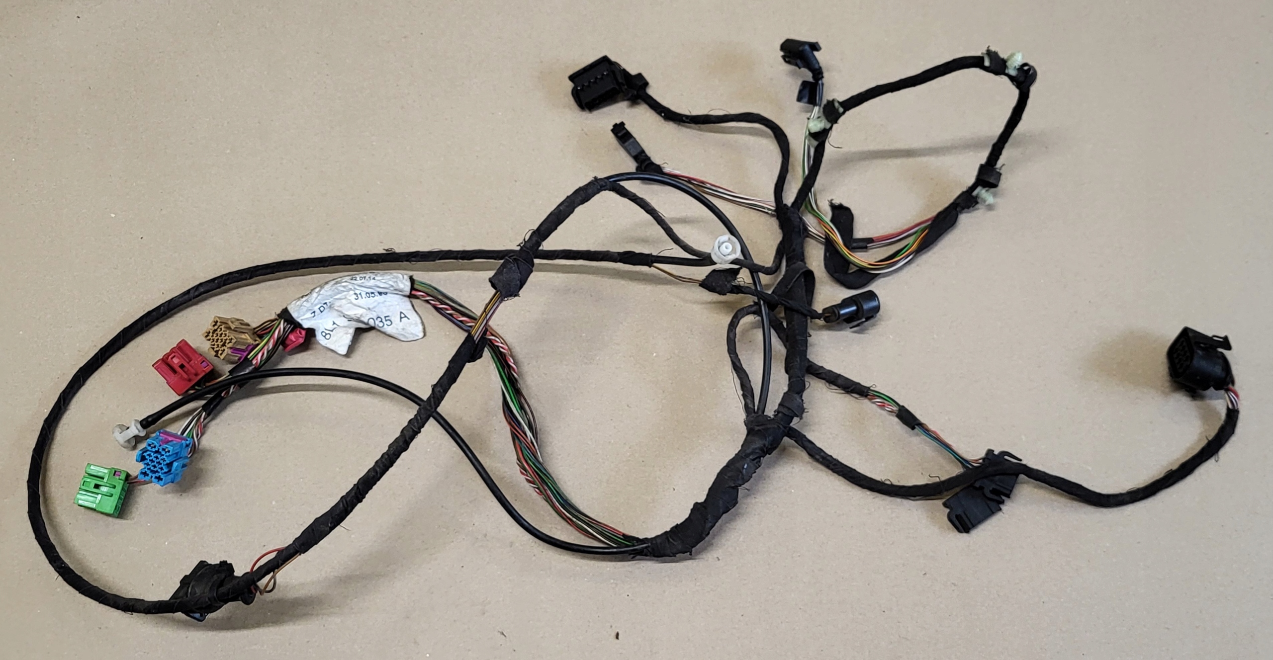 bundle wiring Z door left front AUDI A3 8L 3D OE EUROPA