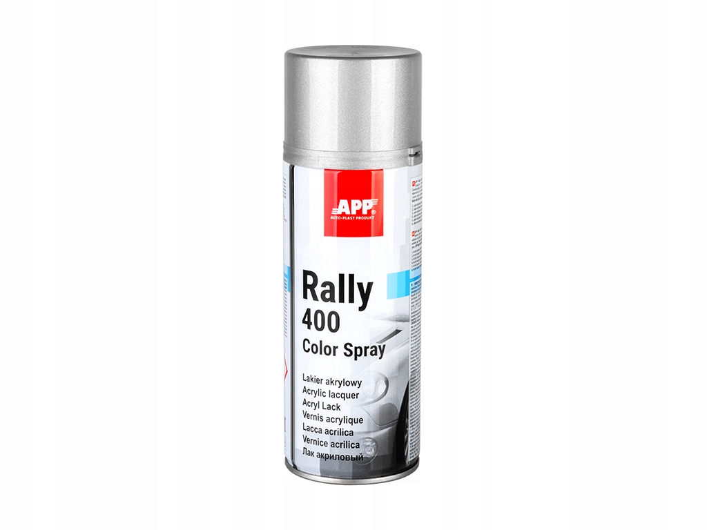 Lakier akrylowy Srebrny Połysk App Rally Color Spray 400ml