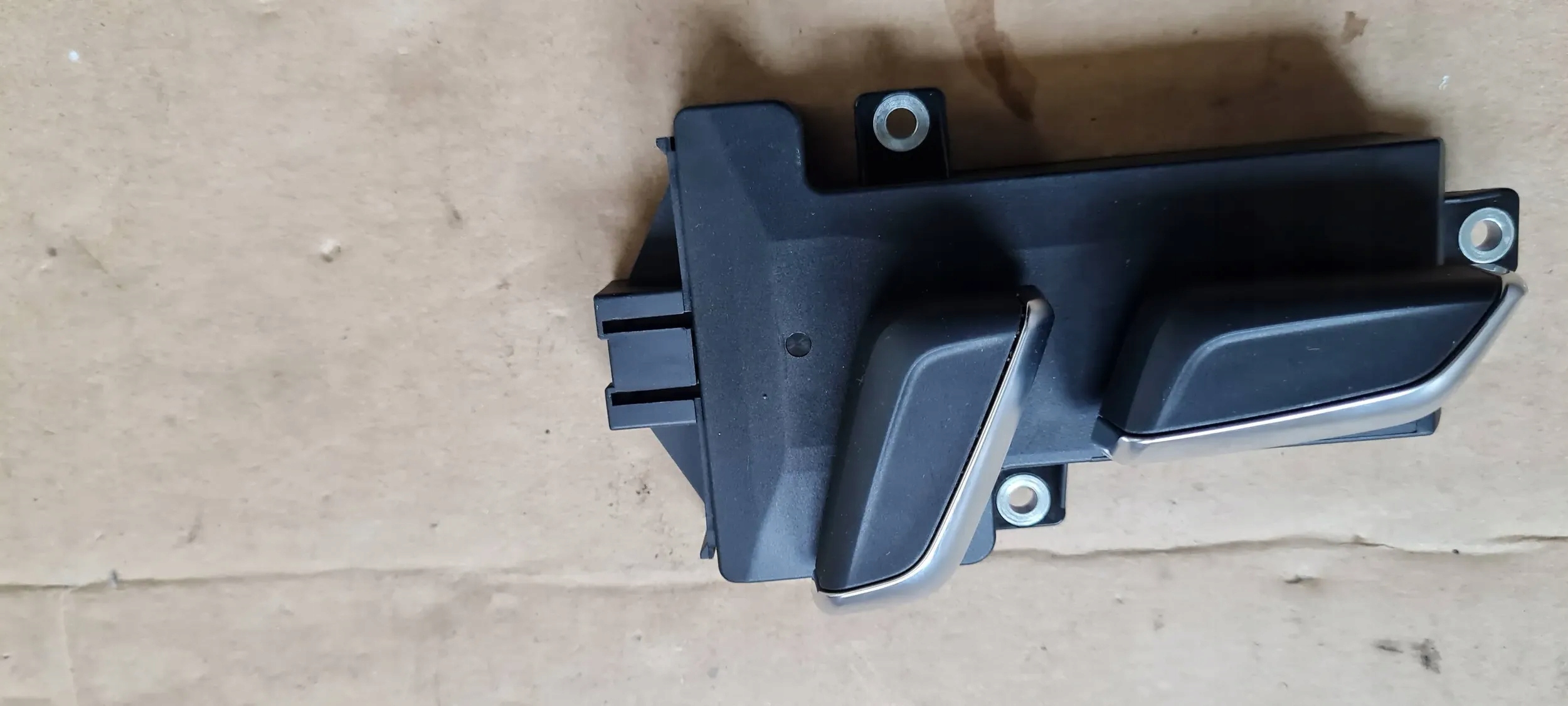 Q7 4M II button control seat left front CHROM 4G0959747