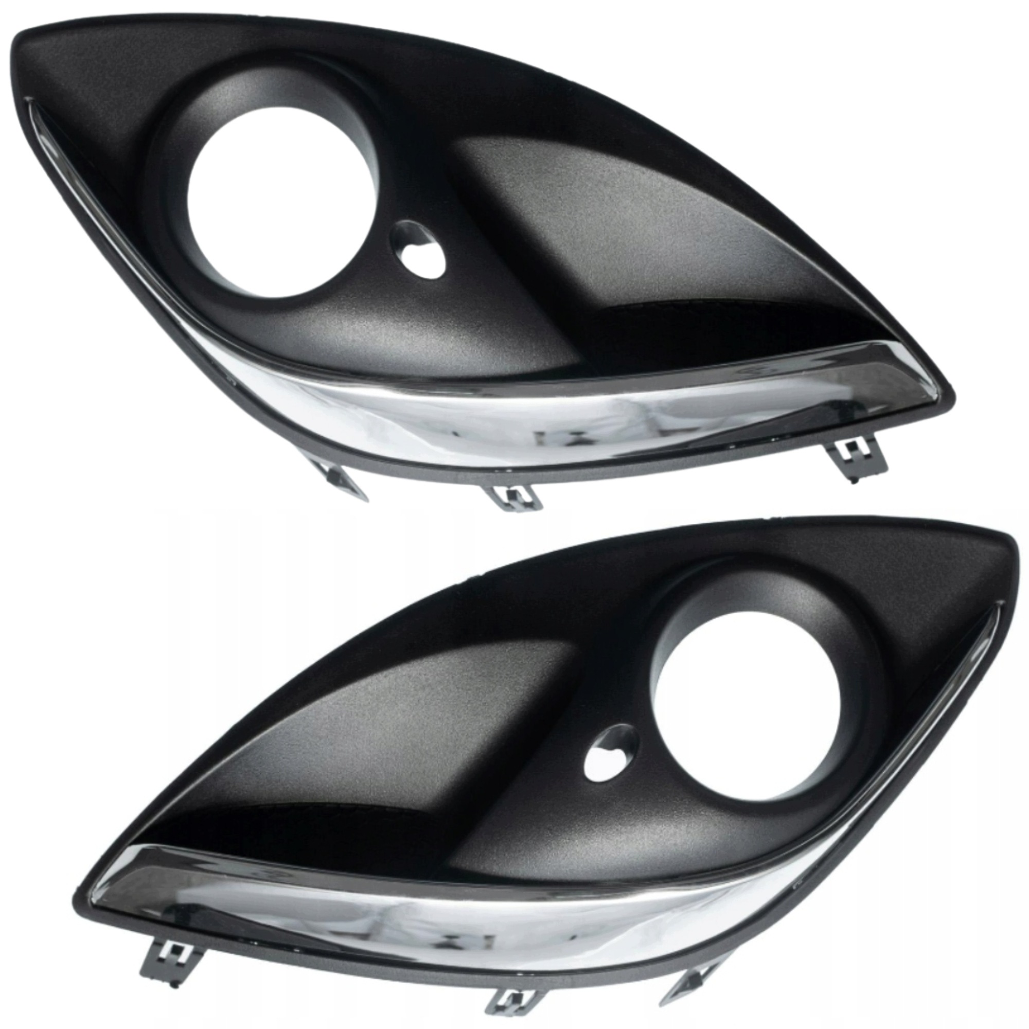 Opel Corsa D 2011-2014 Mřížky Na Halogen V Nárazníku Přední Levá Pravá Sada