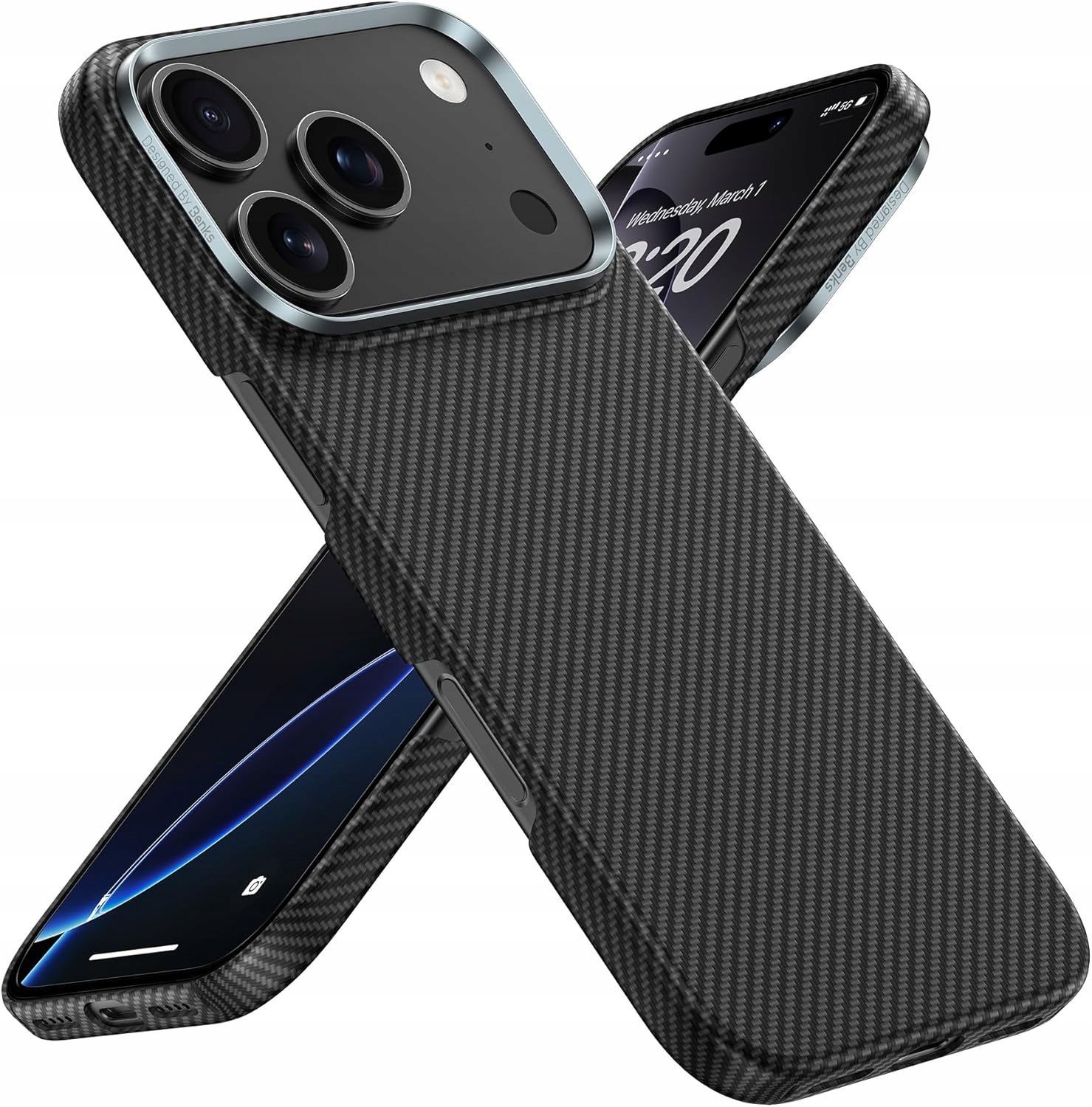 Etui do iPhone 17 Pro Max Benks Carbon Kevlar Armor Air MagSafe