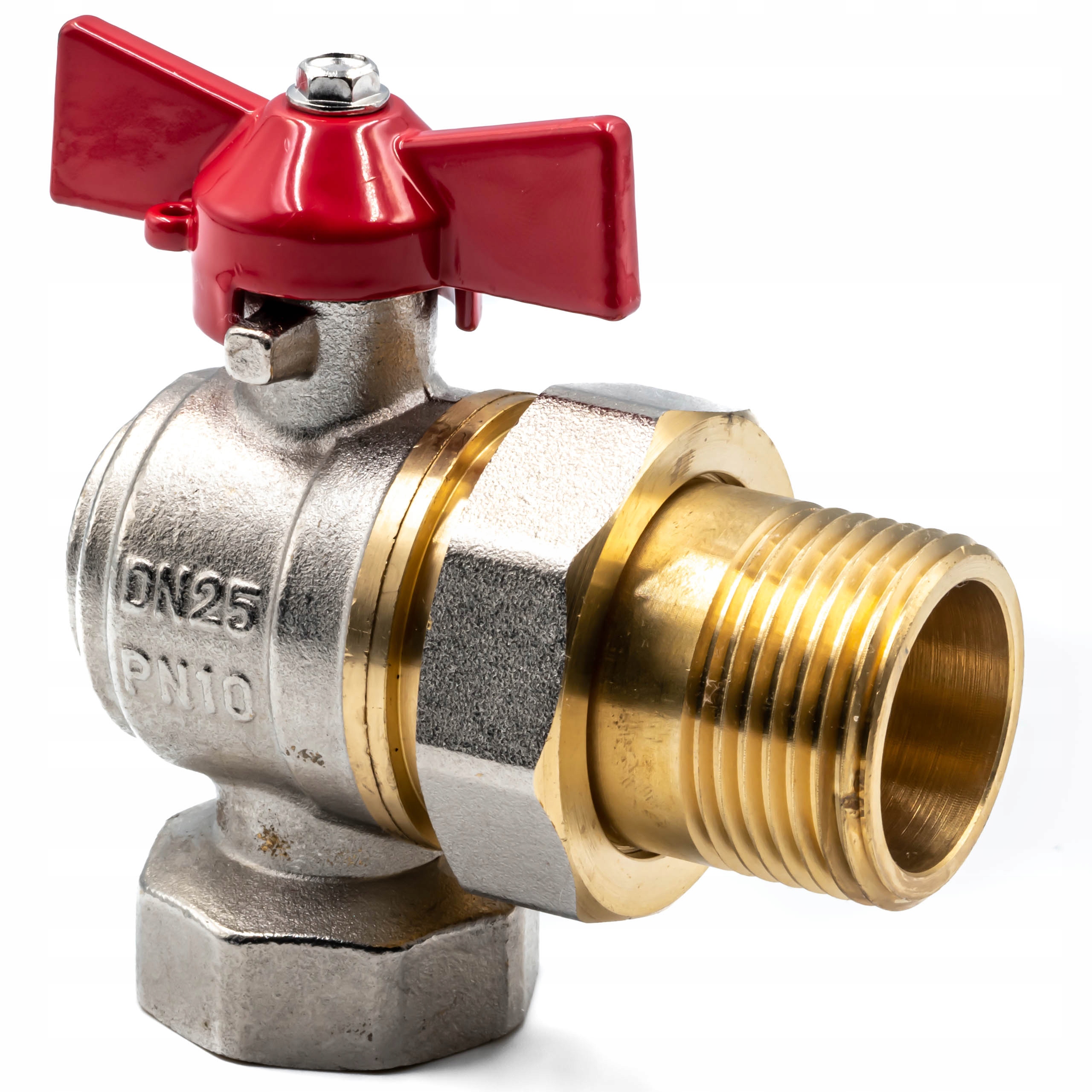 

Zawór Kulowy Kątowy 3/4" Ze Śrubunkiem