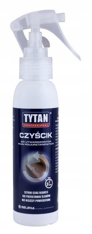 

Czyścik do pianki utwardzonej 100ML Tytan czyszcze