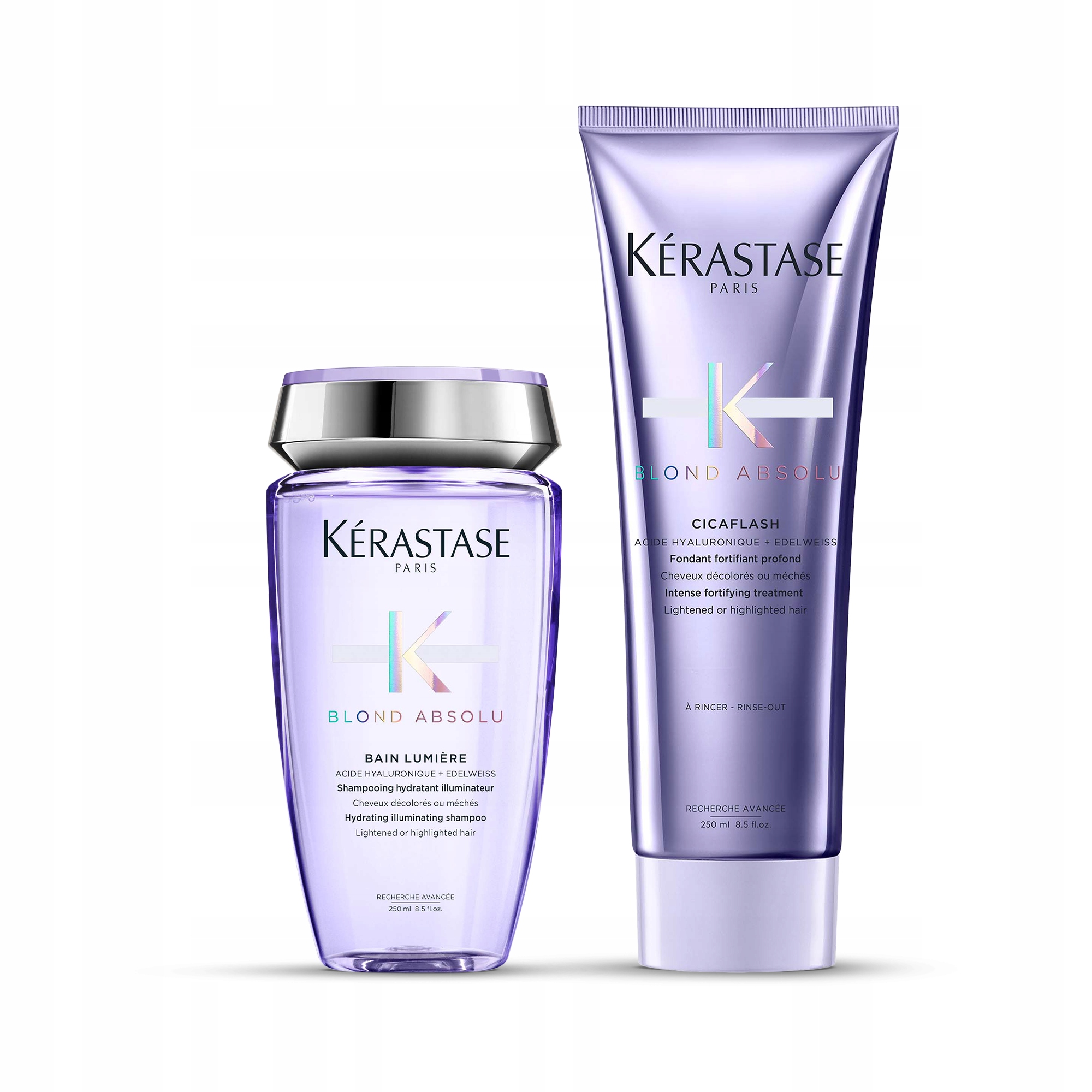 Kérastase Blond Absolu Lumière Zestaw Nawilżający Szampon Odżywka 250ml